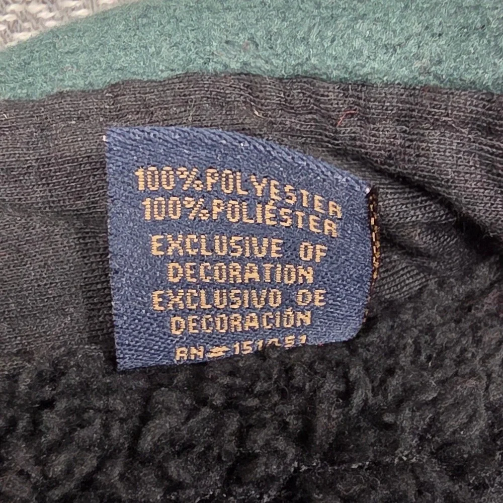 Freedom Foundry Mens XXL Green Black Buffalo Plaid Sherpa Lined‎ Fleece Shacket